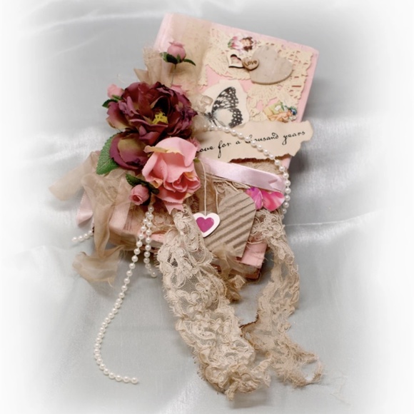 Book Of Love - Mixed Media Altered Book Sculpture by Kathy Morton Stanion - Picture 2 of 10